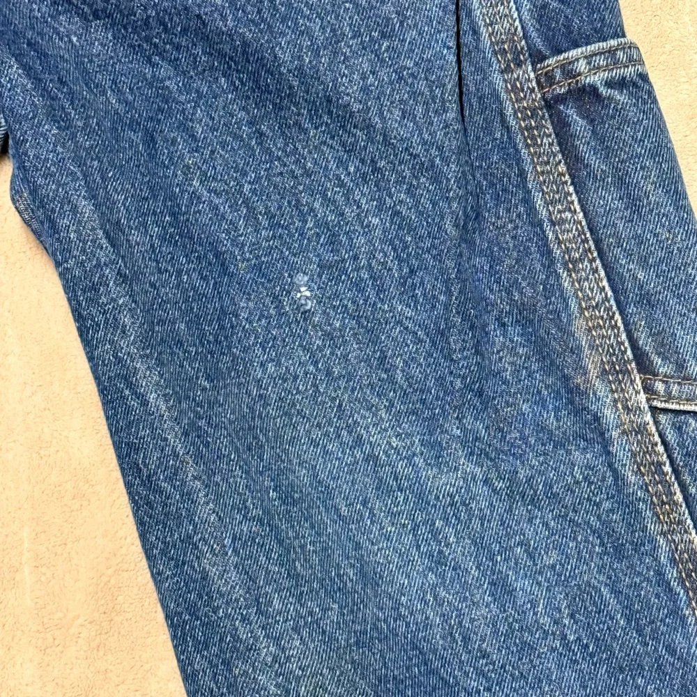 Boys Vintage Old Navy Painter's Jeans Size 8 Blue